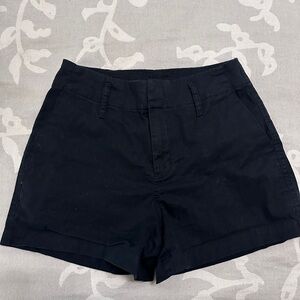 A New Day Black High Waist Shorts